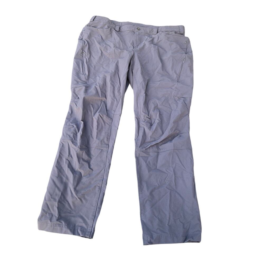 Duluth Trading‎ Women Pant 18x29 Flexpedition Slim Leg Hiking Trail In Gray